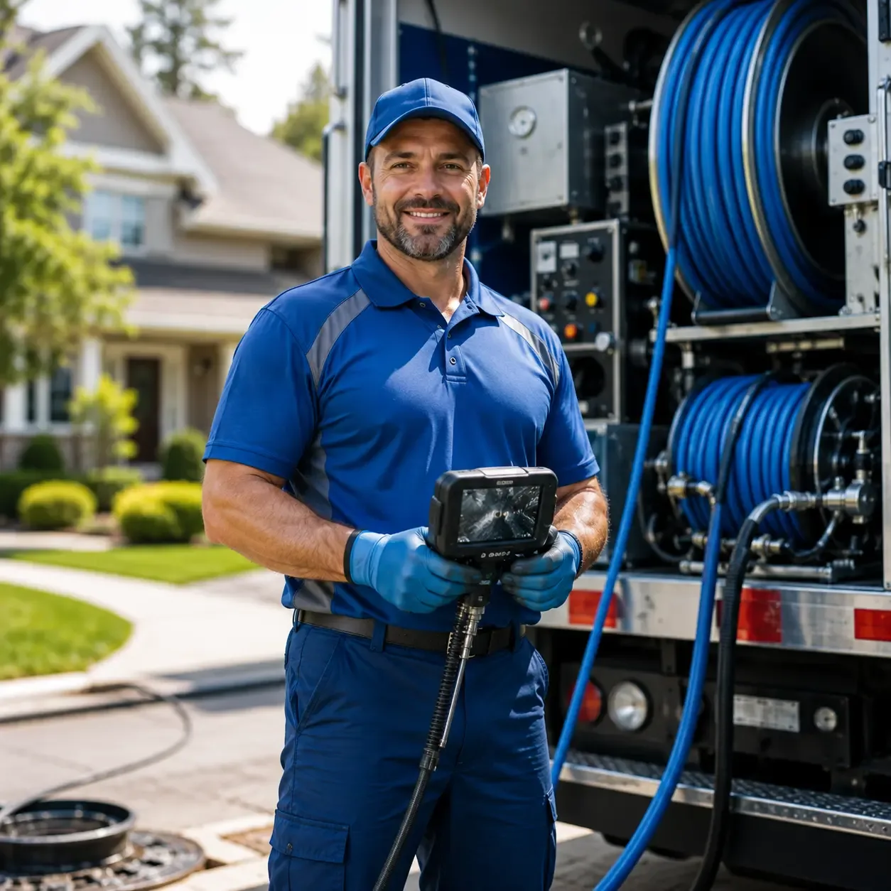 Local outdoor drain cleaning specialists in Leming, TX
